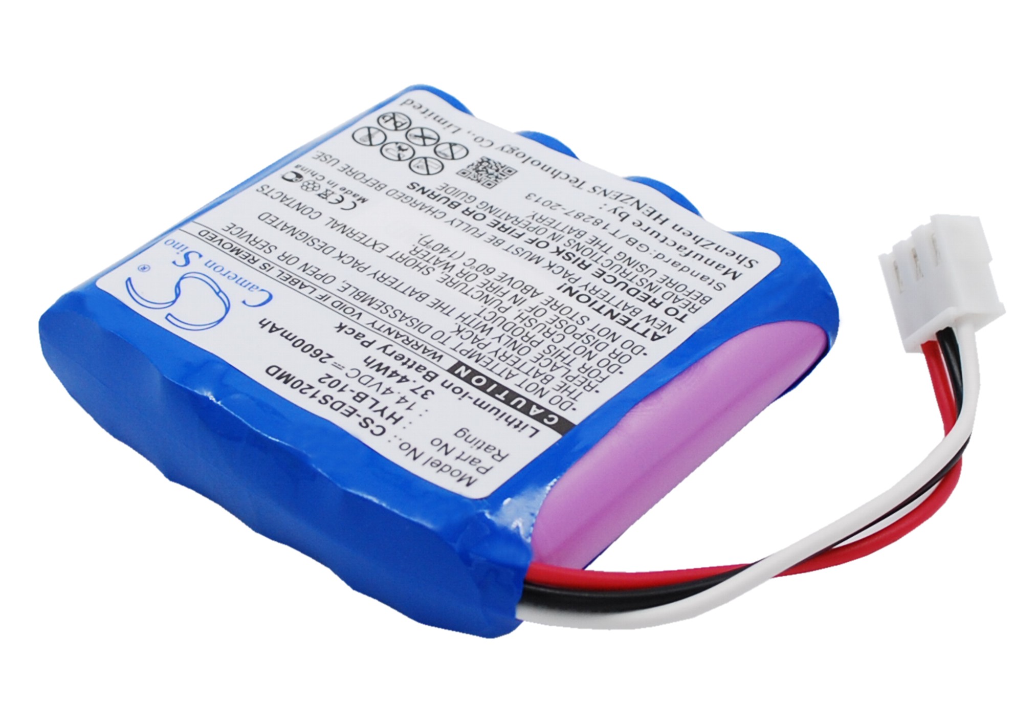 2600mAh Battery for EDAN M3,M3A Vital Signs Monitor;SE-1;SE