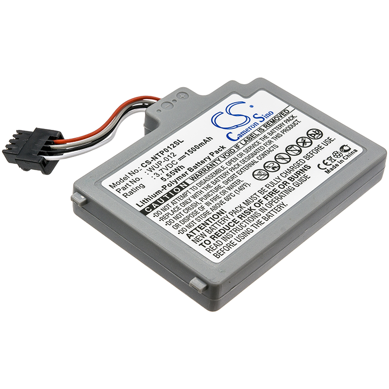 Battery for Nintendo Wii U,Wii U GamePad,WUP-010 P/N: WUP-012 1500mAh